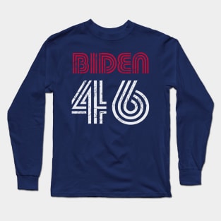 Vote Joe Biden 46 th President USA Long Sleeve T-Shirt